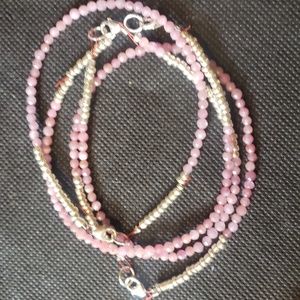 Natural ruby bracelet 925